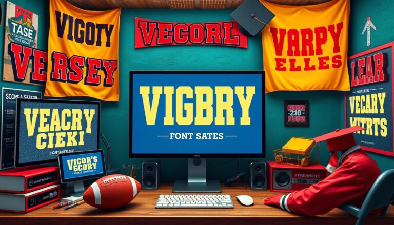 Varsity Fonts on Canva