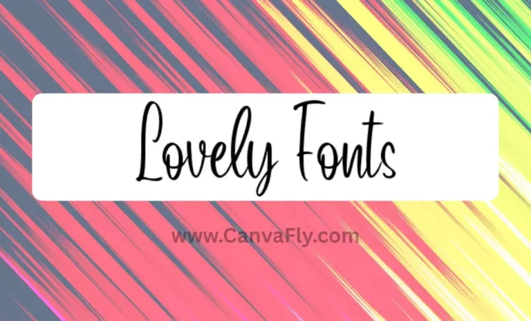 Lovely Fonts