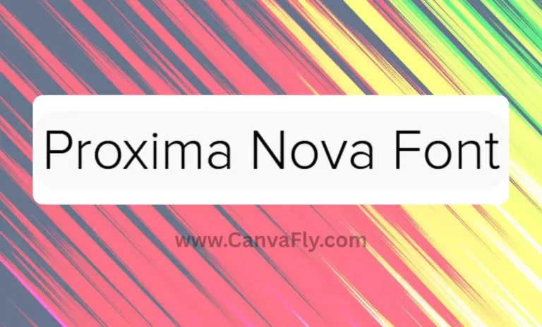 Proxima Nova Font