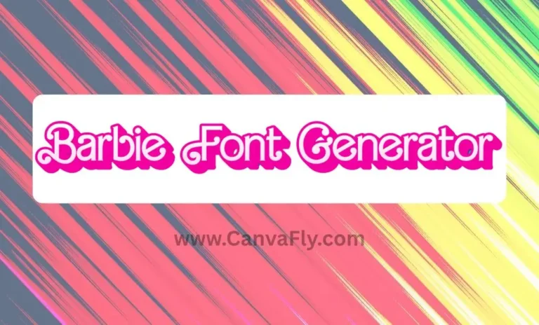 Barbie Font Generator