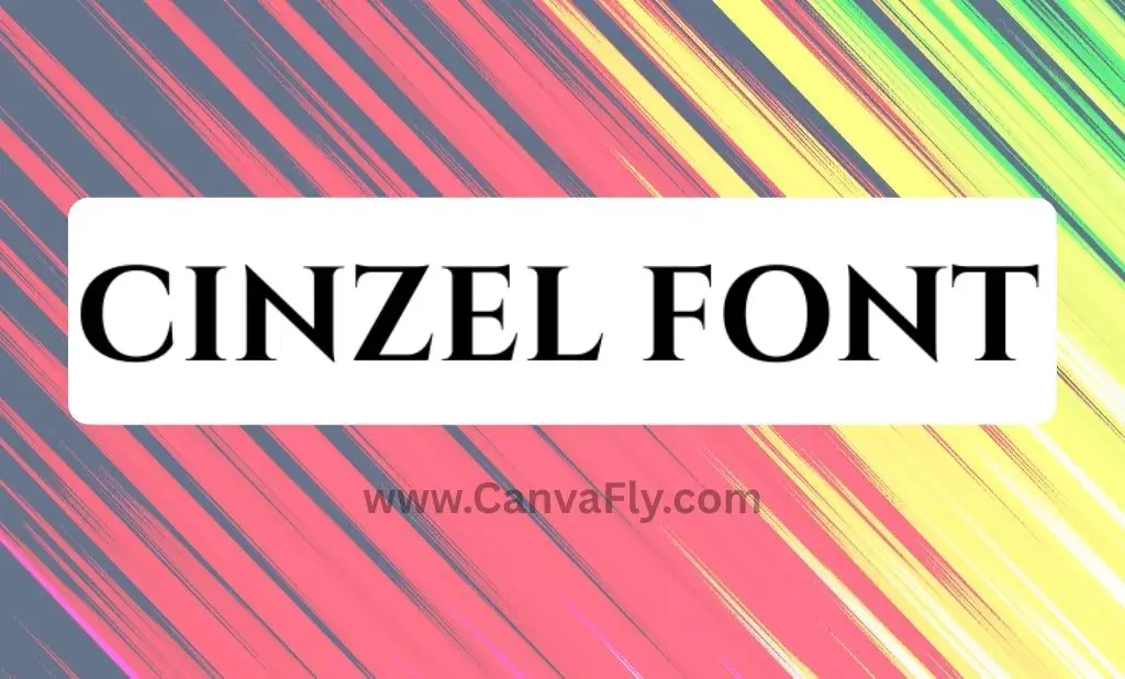 CINZEL FONT