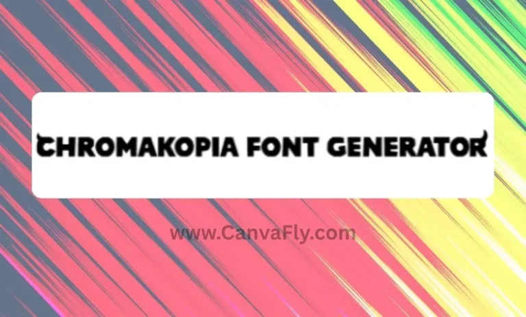 Chromakopia Font Generator