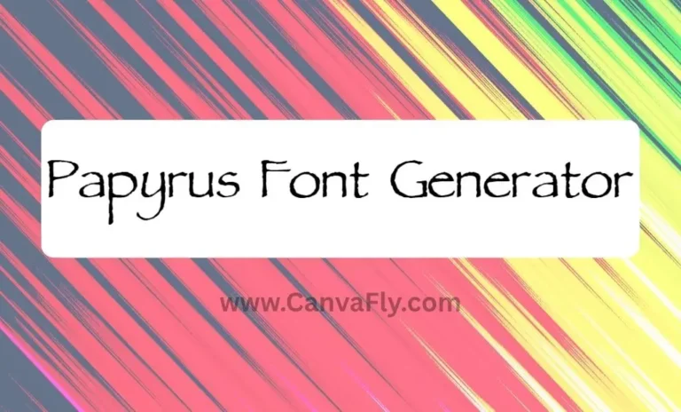 Papyrus Font Generator