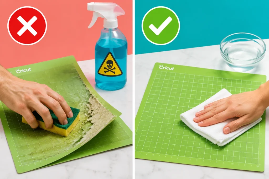 Cricut Mat Cleaning Products That Actually Work